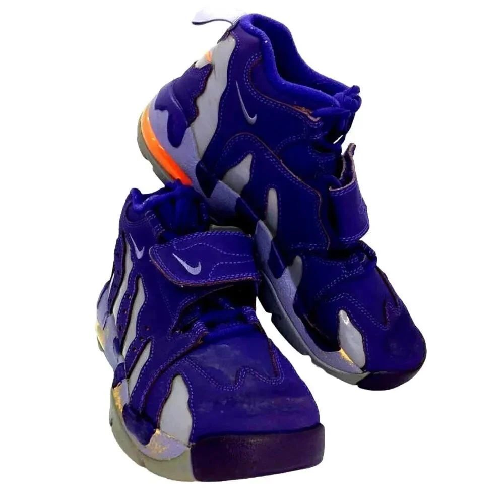 Nike Air DT Max 96 Boy's Pre-owned Purple Sneakers - sz. 6Y
